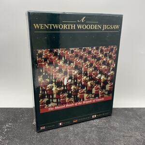 Wentworth Wooden Jigsaw Puzzle Massed Bands Brigade of Guards Sealed 250 pcs